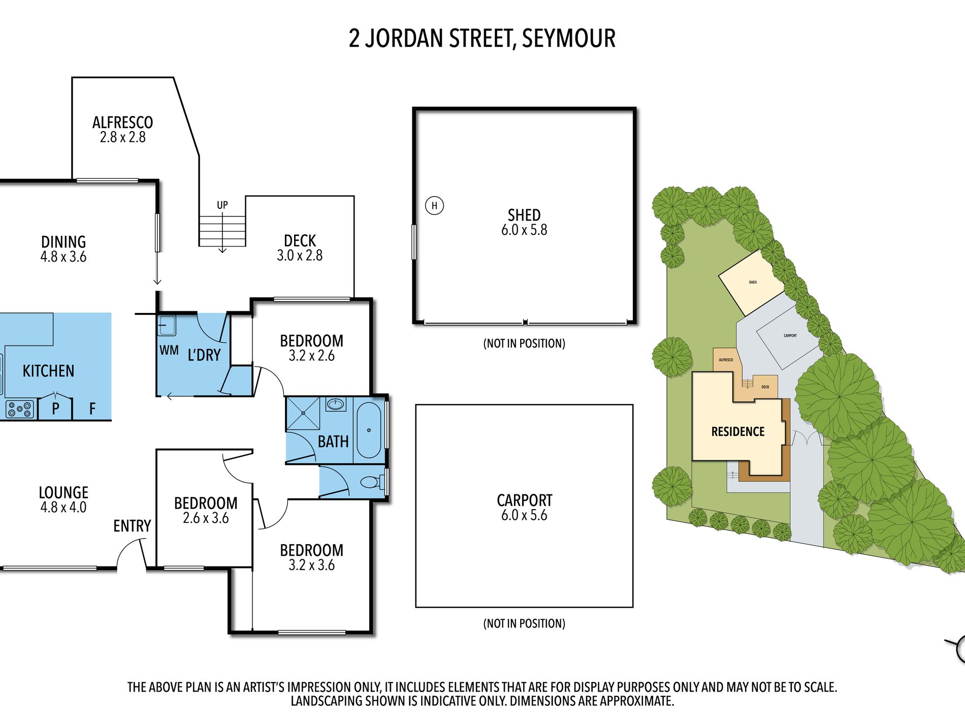 2 JORDAN STREET, Seymour