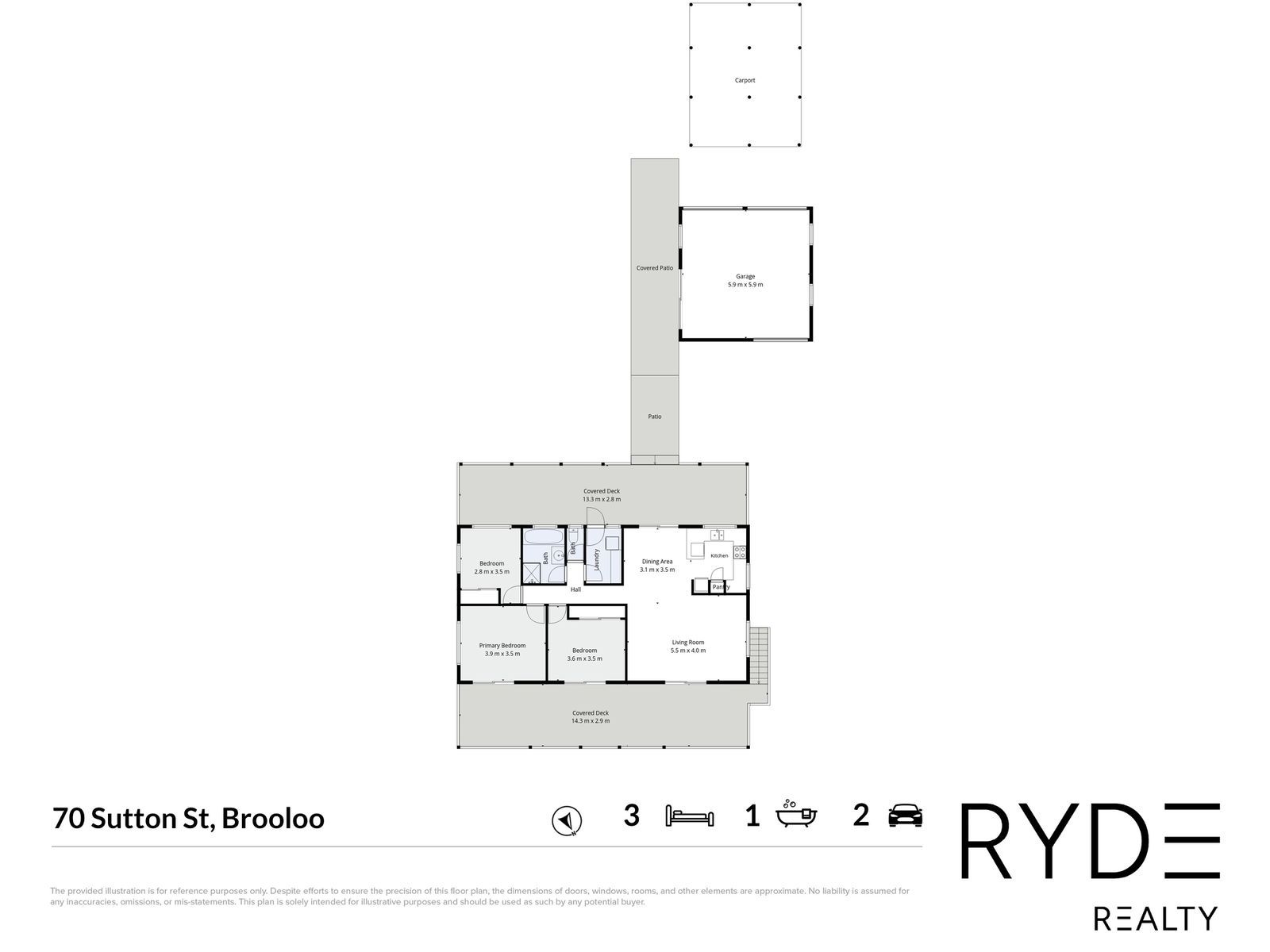 Floorplan, 68 - 70 Sutton Street, Brooloo