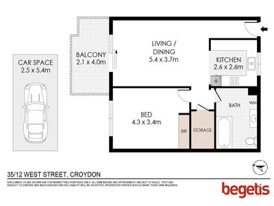 35 / 12 West Street, Croydon