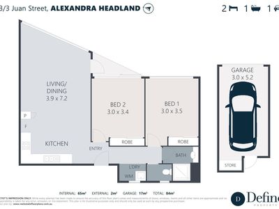 3 / 3 Juan Street, Alexandra Headland