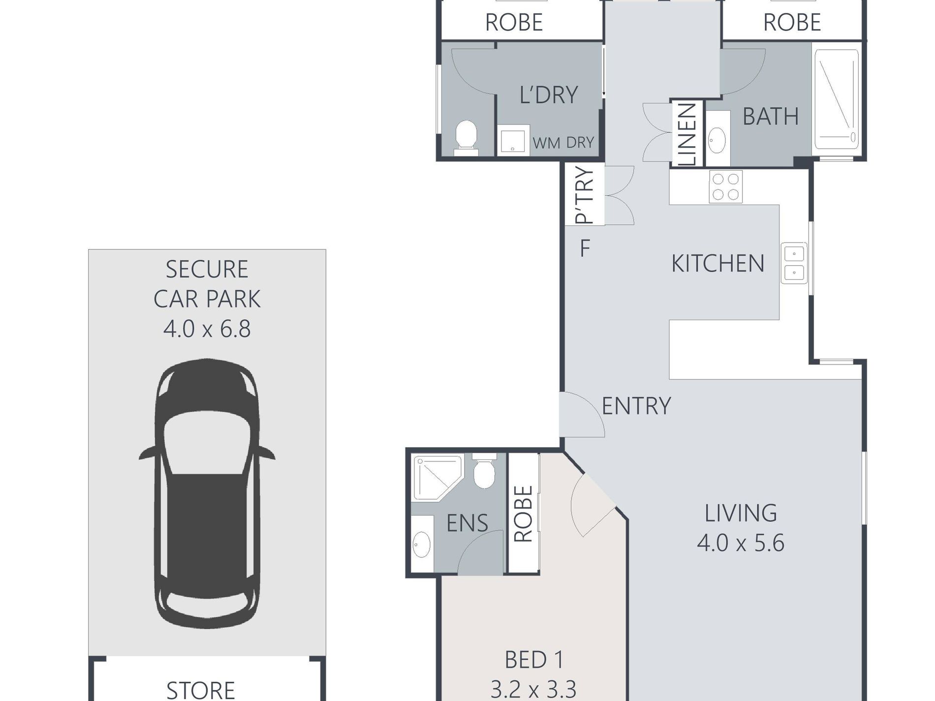 14 / 130 Alexandra Parade, Alexandra Headland Floor Plan