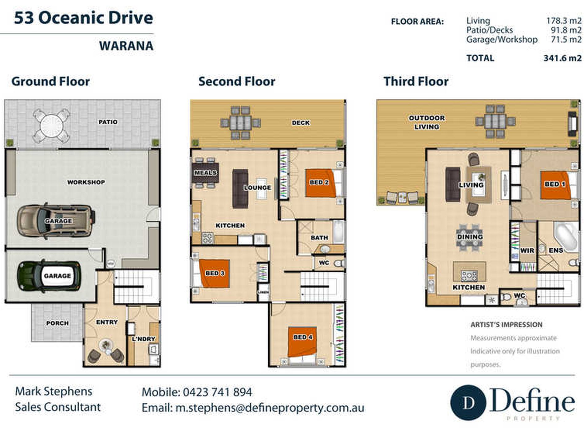 53 Oceanic Drive, Warana Floor Plan