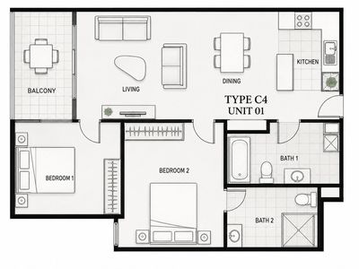1901 / 420 Macquarie Street, Liverpool