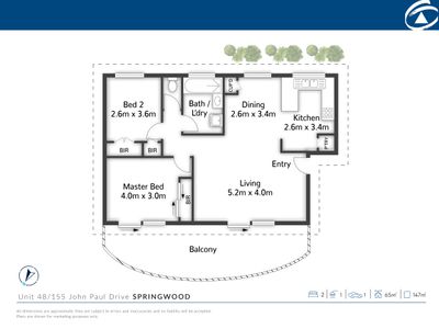 48 / 155 John Paul Drive, Springwood