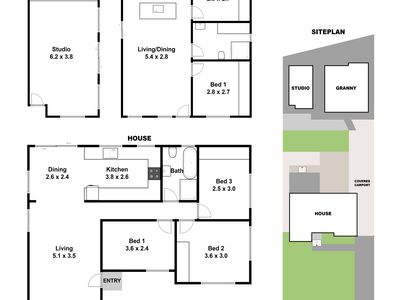 53 & 53a  Guernsey Street, Busby