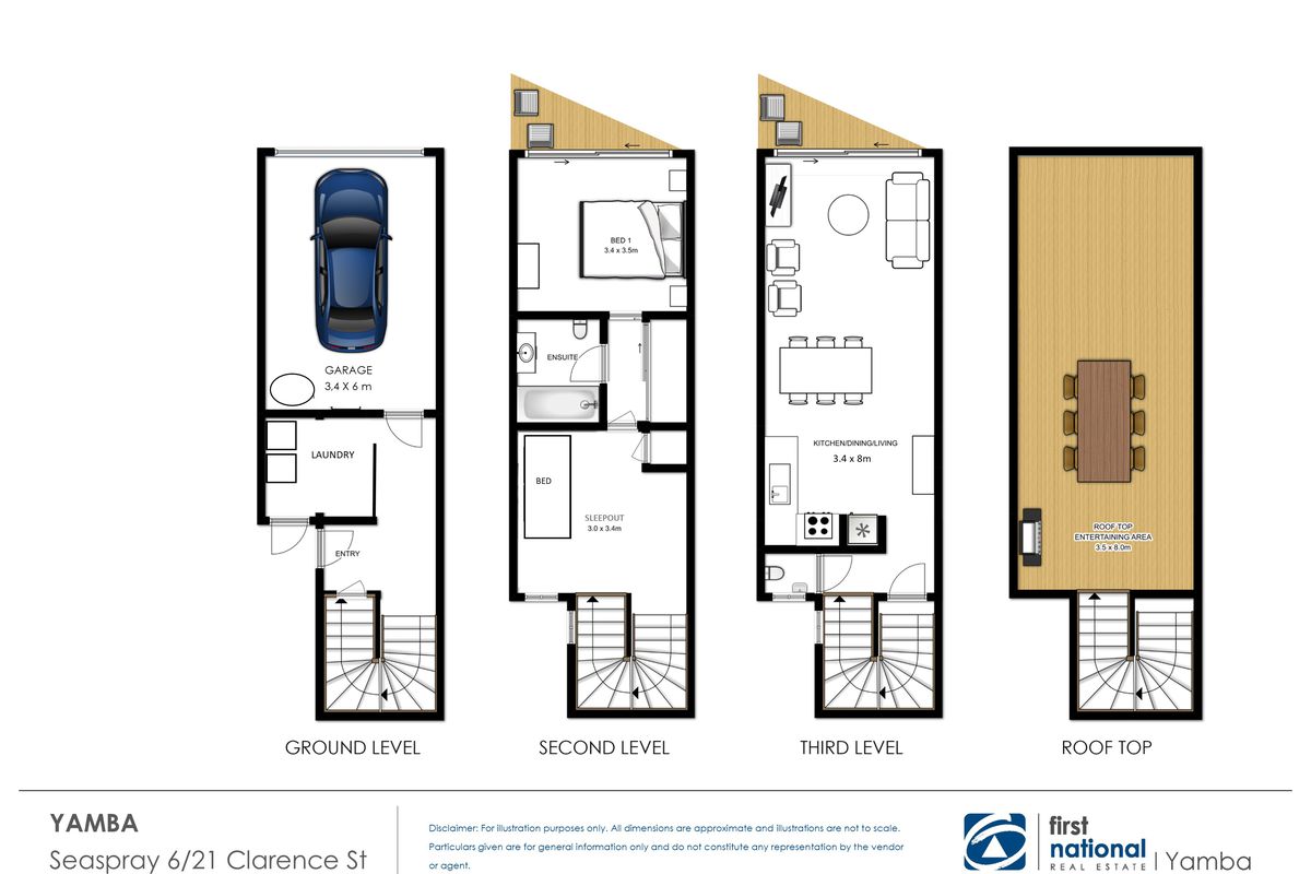 Seaspray 6 / 21 Clarence Street, Yamba