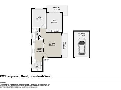 8 / 32 Hampstead Road, Homebush West
