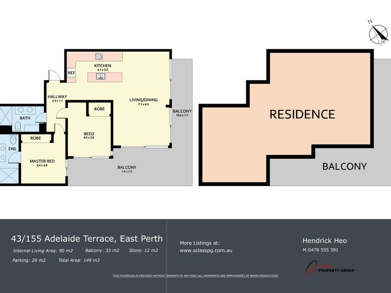 43 / 155 Adelaide Terrace, East Perth