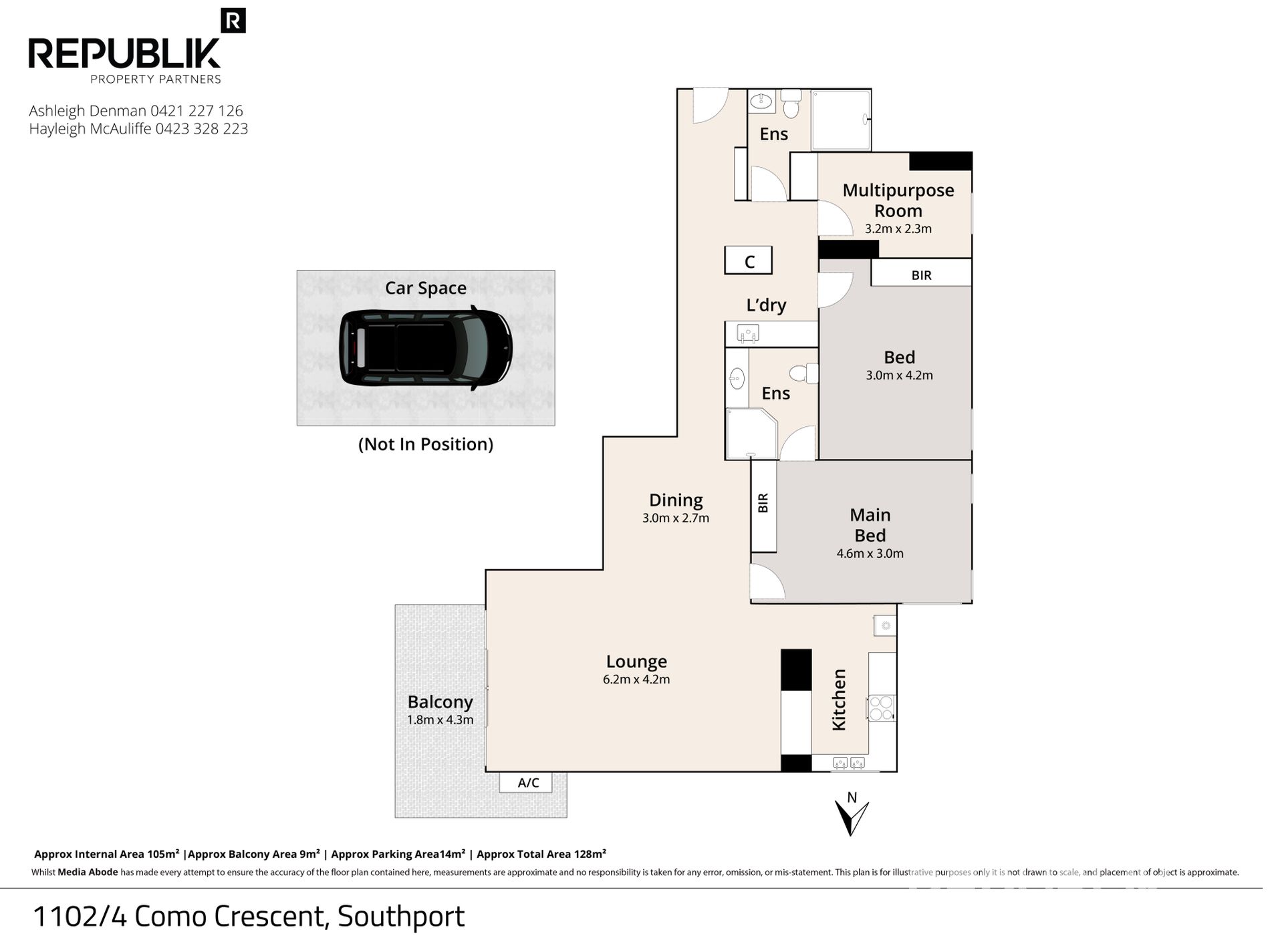 1102 / 4 COMO CRESCENT, Southport