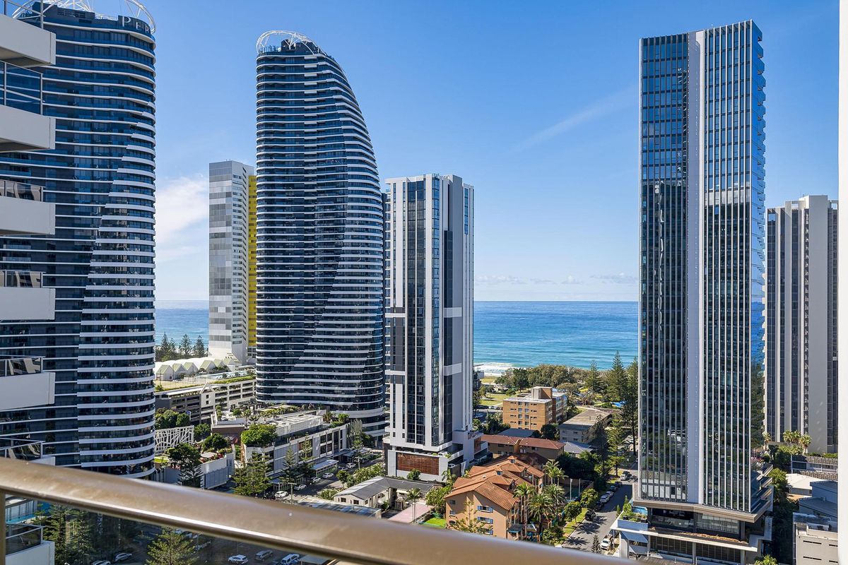 BEAUTIFUL ONE BEDROOM ONE BATHROOM APARTMENT IN MODERN BROADBEACH BUILDING – 2002/2663 GOLD COAST HWY