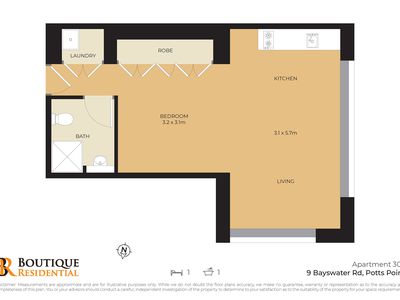 304 / 9-15 Bayswater Road, Potts Point