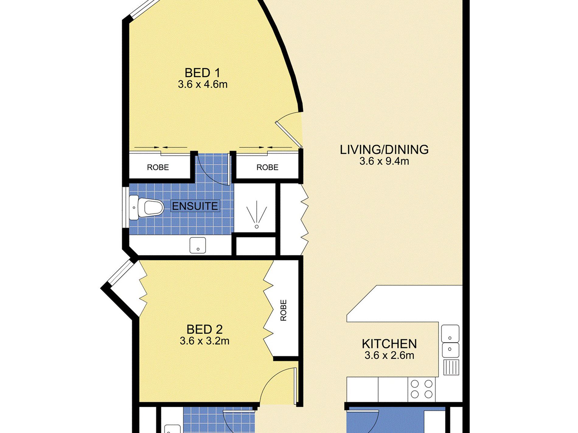 52 / 13 Mooloolaba Esplanade, Mooloolaba Floor Plan