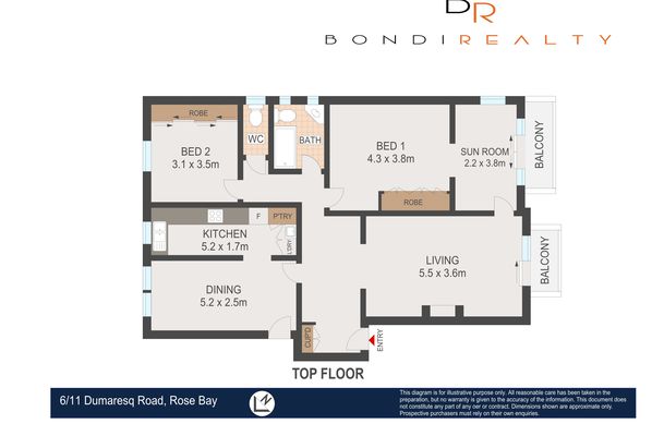 Unit 6 / 11 Dumaresq Road, Rose Bay