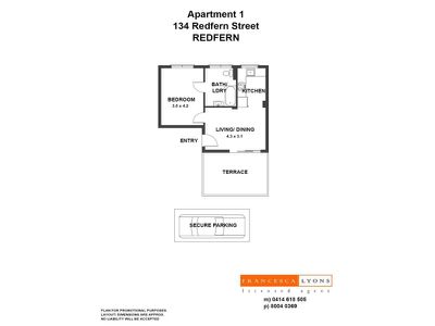 1 / 134 Redfern St, Redfern