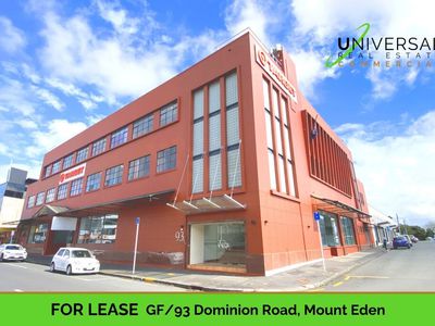 GF / 93 Dominion Road, Mount Eden