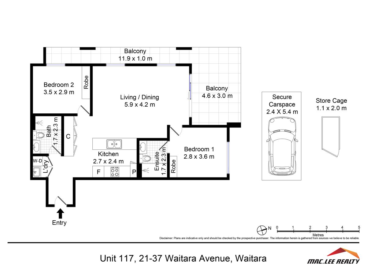 117 / 21 Waitara Avenue, Waitara