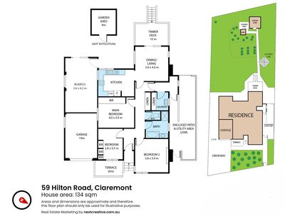 59 Hilton Road, Claremont