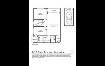 2 / 23 Glen Avenue, Randwick