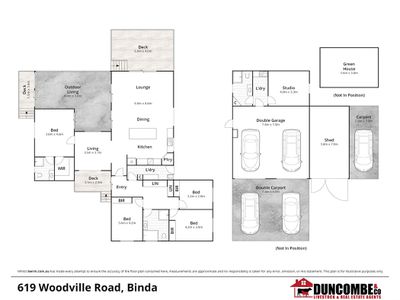 619 Woodville Road, Binda