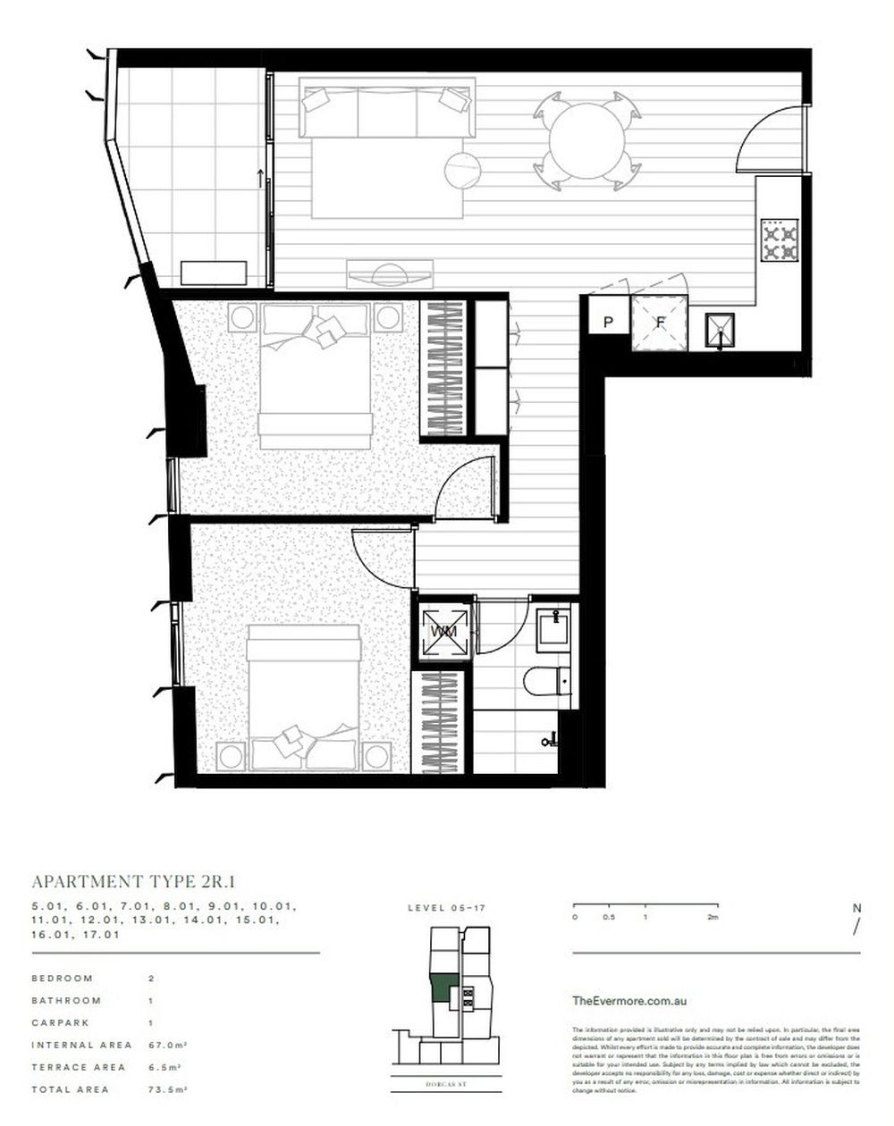501B / 58-66 Dorcas Street, Southbank