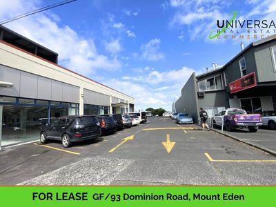 GF / 93 Dominion Road, Mount Eden