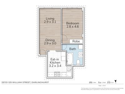 23 / 121-129 William Street, Darlinghurst
