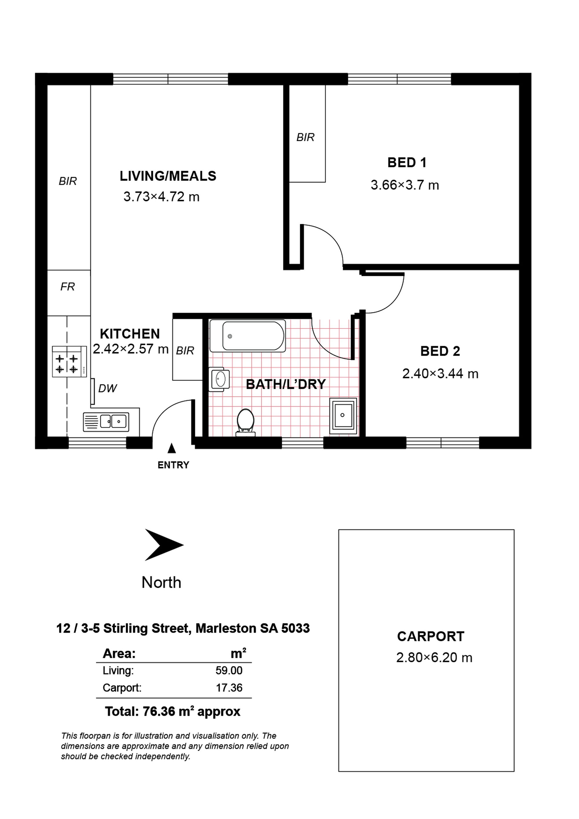 12 / 3-5 Stirling Street, Marleston