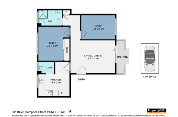 12 / 18-20 Campbell  Street, Punchbowl