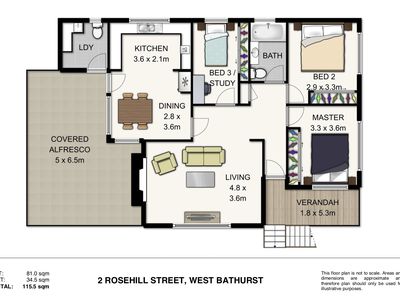 2 ROSEHILL STREET, West Bathurst