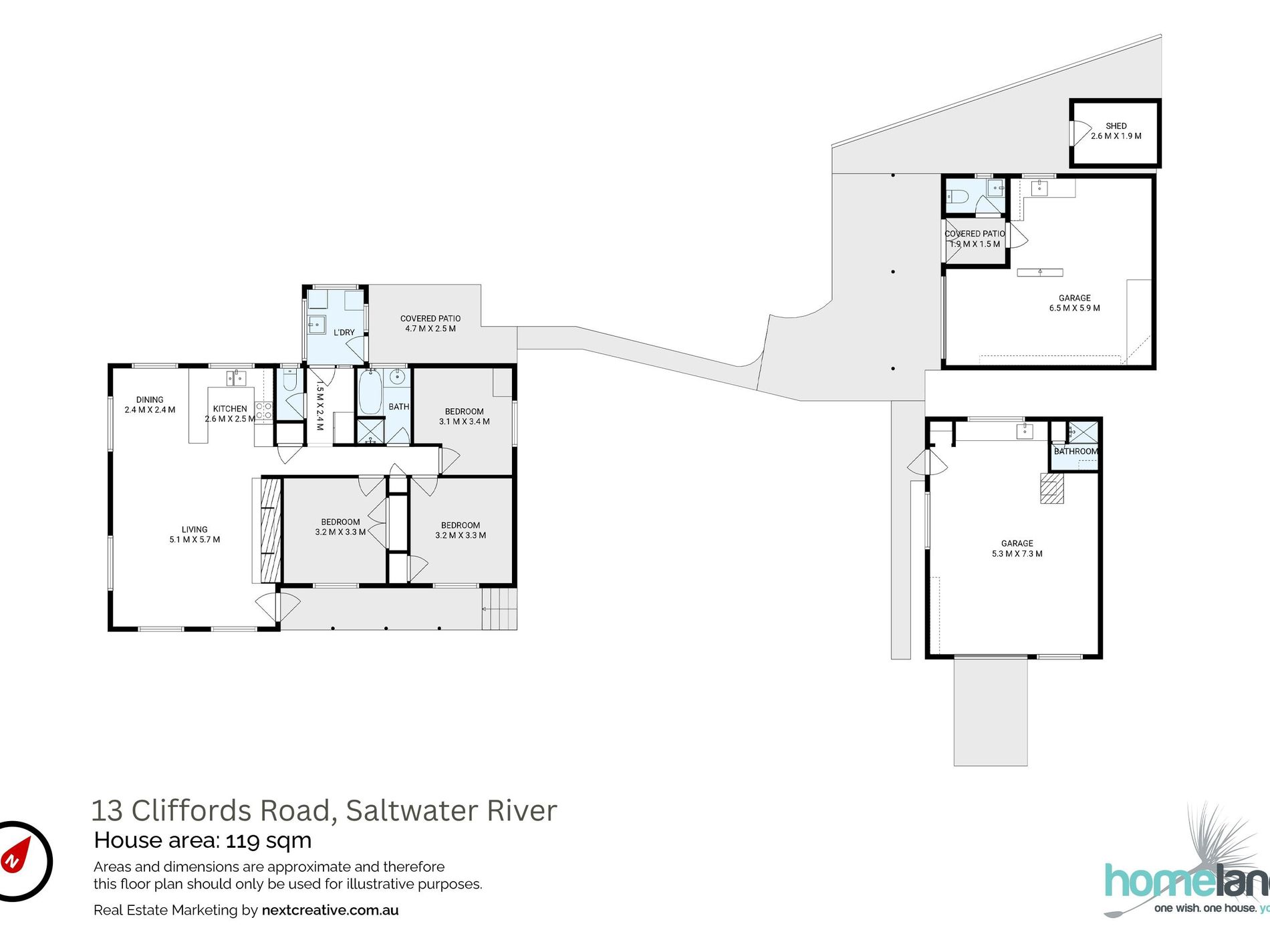 13 Cliffords Road, Saltwater River