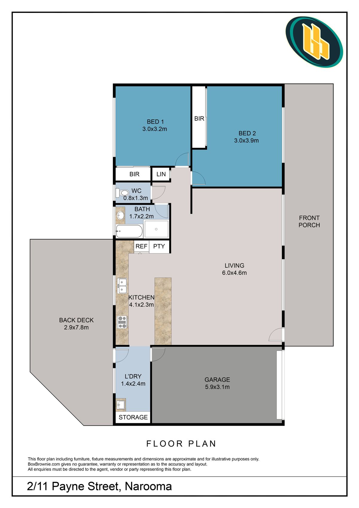 2 / 11 Payne Street, Narooma