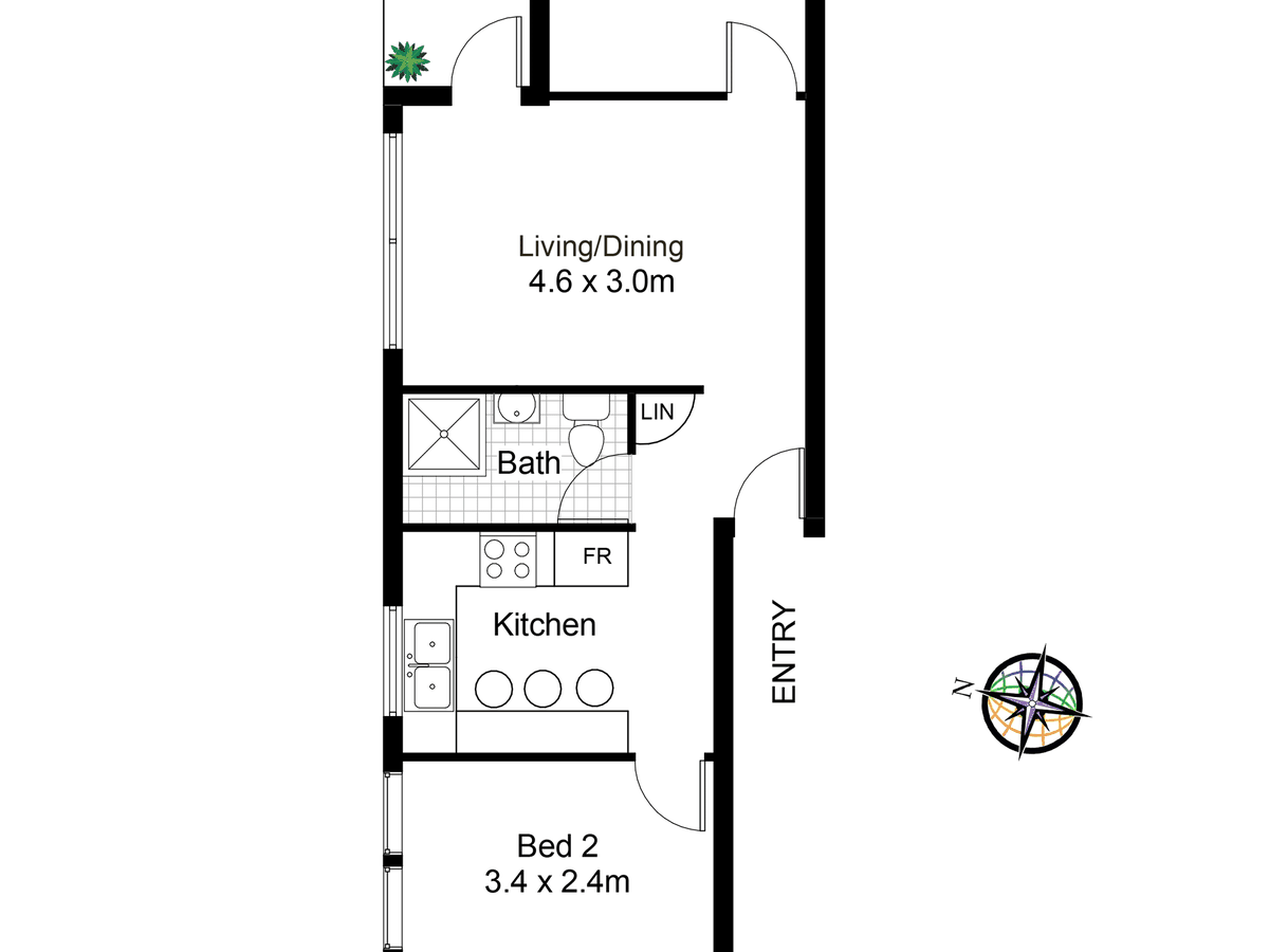 9 / 27 Glen St, Bondi