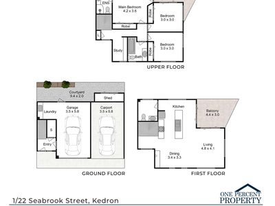 1 / 22 Seabrook Street, Kedron