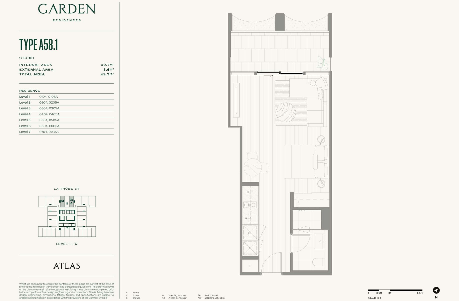 Studio / 383 La Trobe Street, Melbourne