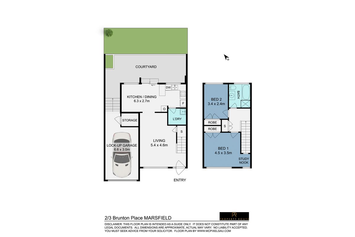2 / 1-3 Brunton Place, Marsfield Floor Plan