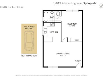 1 / 813 Princes Highway, Springvale