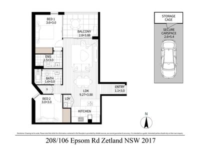 208 / 106 Epsom Rd, Zetland