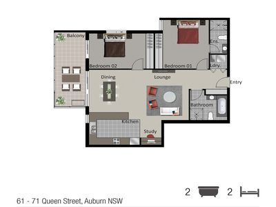 5 / 61 - 71 Queen Street, Auburn