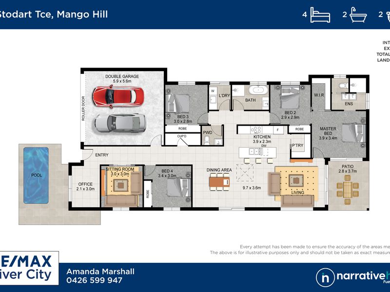 51 Stodart Terrace, Mango Hill Floor Plan
