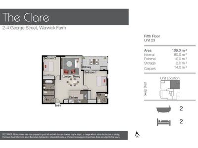 23 / 2-4 George Street, Warwick Farm