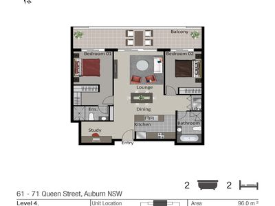 52 / 61 - 71 Queen Street, Auburn