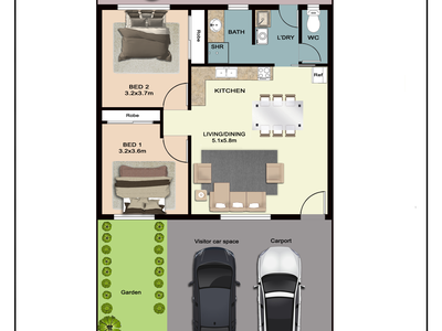 Unit 2 / 83 Mackerel St, Woodgate