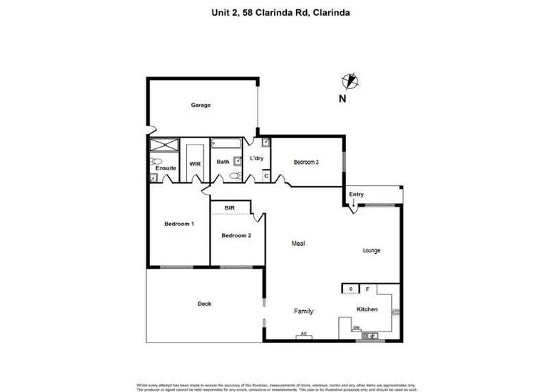 2 / 58 Clarinda Road, Clarinda