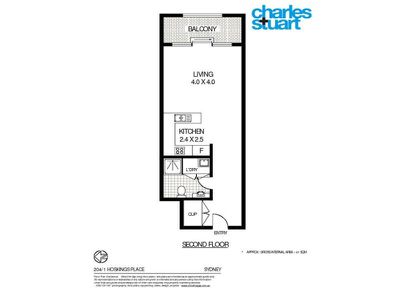 204 / 1 Hosking Place, Sydney