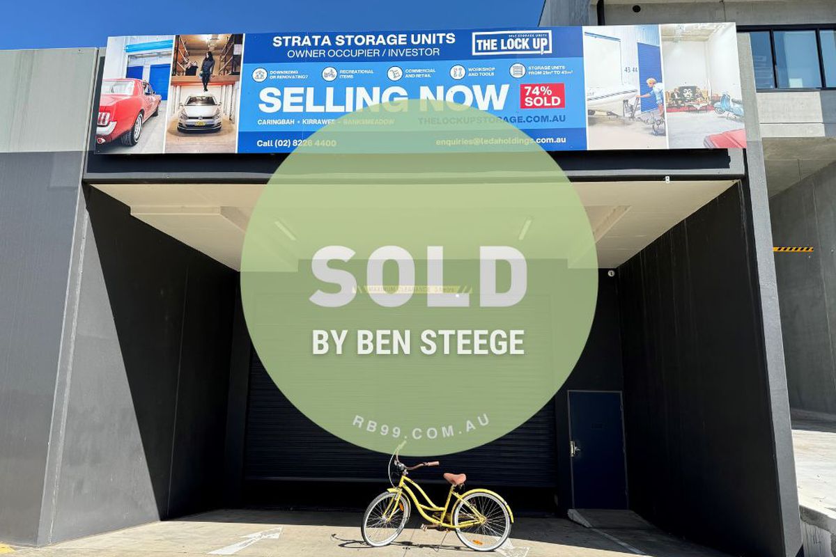 Storage Unit 99 / 35 Wurrook Circuit, Caringbah
