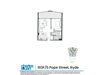 913F / 5 Pope Street, Ryde