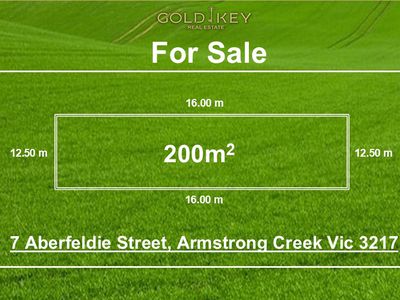 Lot 60, 7 Aberfeldie Street, Armstrong Creek