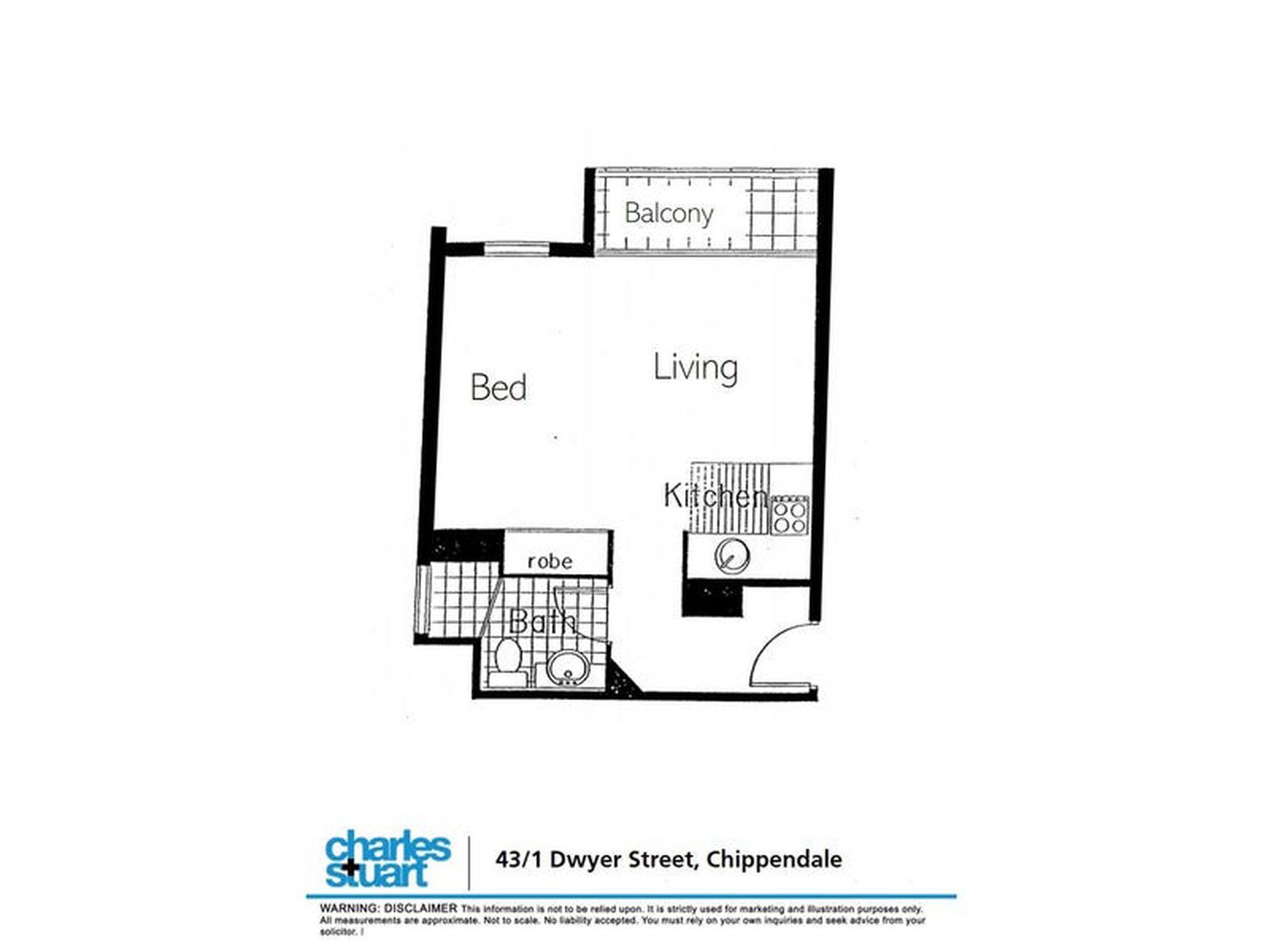 43 / 1 Dwyer Street, Chippendale