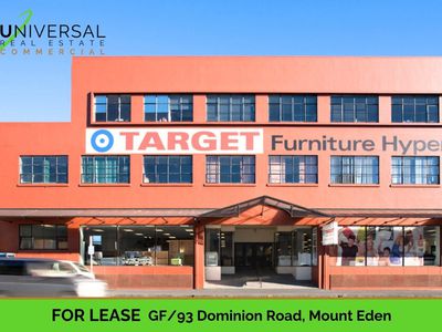 GF / 93 Dominion Road, Mount Eden