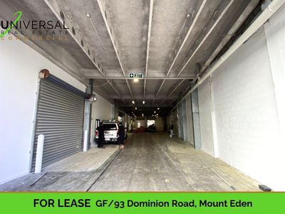 GF / 93 Dominion Road, Mount Eden